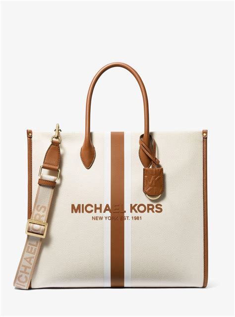 michael kors summer canvas tote|michael kors mirella tote bag.